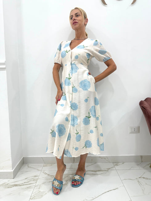 Abito camicia cotone AnnaCi